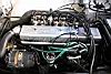 Moteour 6 cylindres de Triumph TR5 PI
